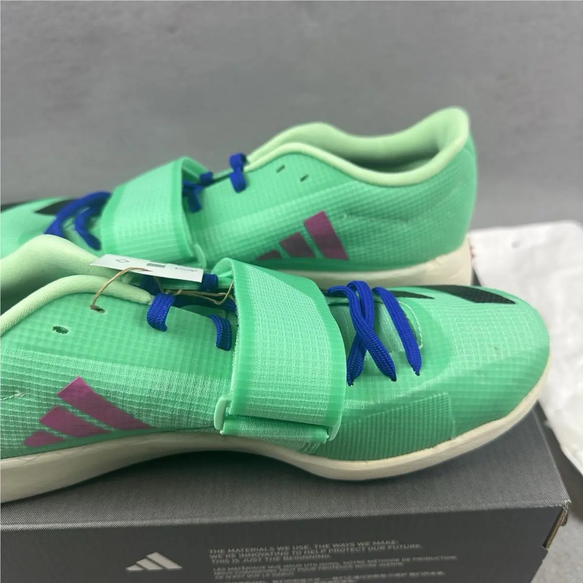 Adidas shoes - adidas Adizero - Adizero - HQ3783 - Green 4