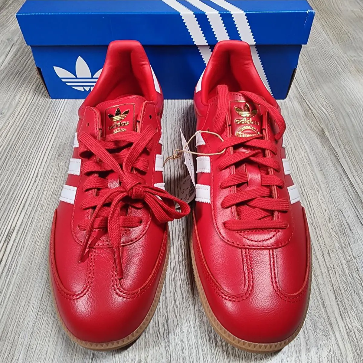 Adidas shoes - adidas Samba - Samba - JR0881 - Red 1