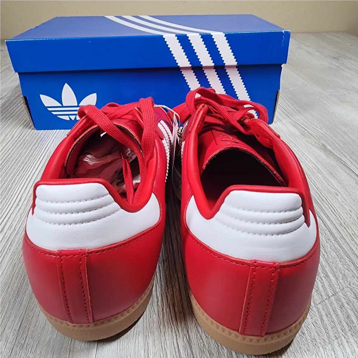 Adidas shoes - adidas Samba - Samba - JR0881 - Red 2