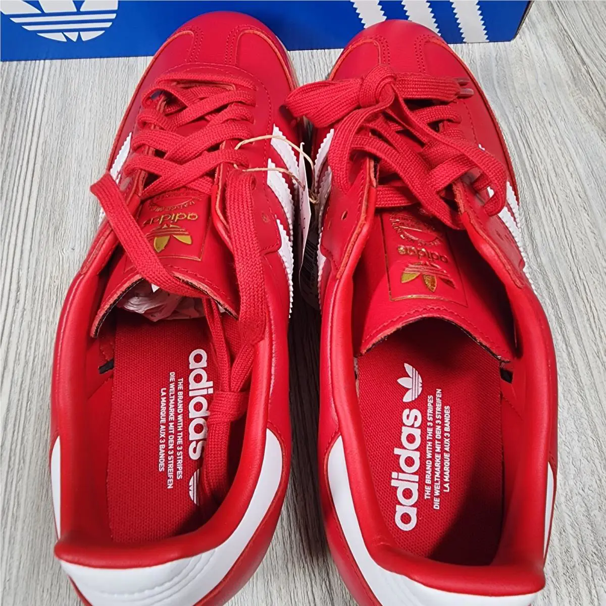 Adidas shoes - adidas Samba - Samba - JR0881 - Red 3