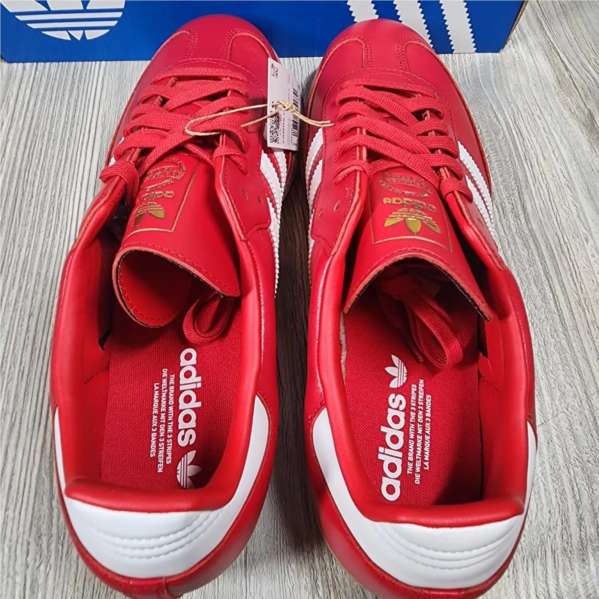 Adidas shoes - adidas Samba - Samba - JR0881 - Red 3
