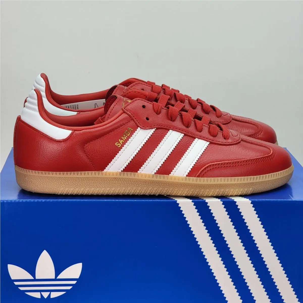 Adidas shoes - adidas Samba OG - Samba - JR0881 - Red 2