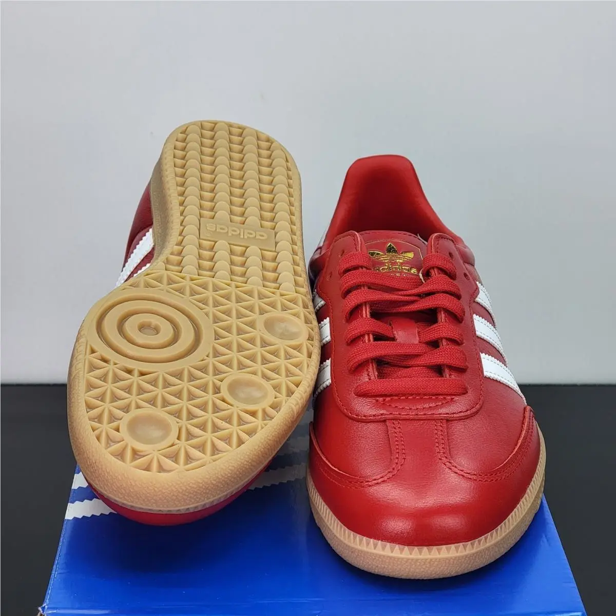 Adidas shoes - adidas Samba OG - Samba - JR0881 - Red 5
