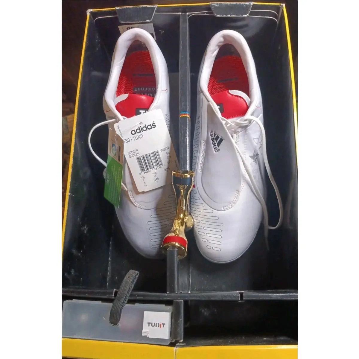 Adidas shoes - adidas F50 I Tunit - Tunit - G02432 - White 3
