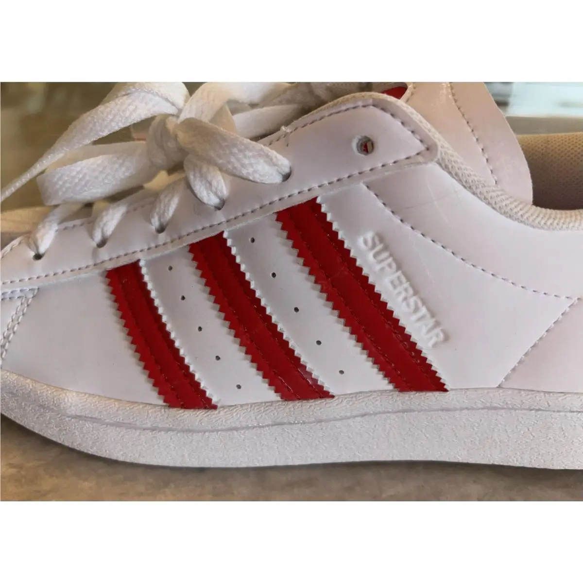 Adidas shoes - adidas Superstar - Superstar - HEARTS - White 8