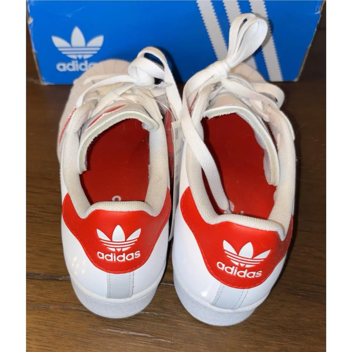 Adidas shoes - adidas Superstar - Superstar - HEARTS - White 4