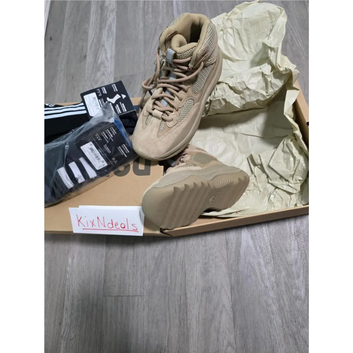 Adidas shoes - adidas Yeezy Desert Boot - Yeezy Desert Boot - EG6462 - Rock 1