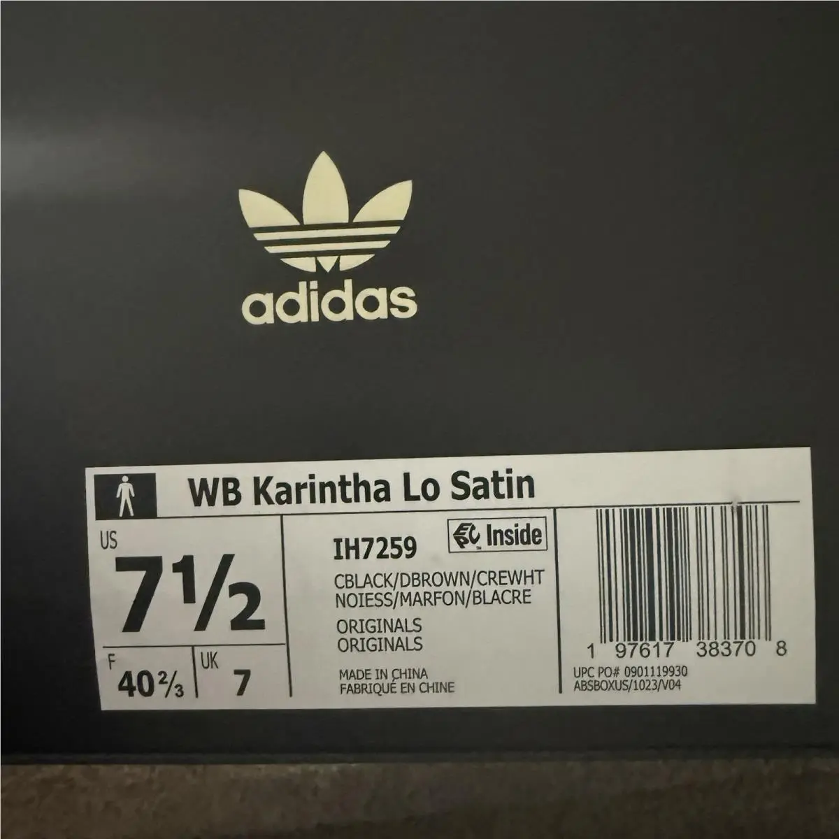 Adidas shoes - adidas Karintha - Karintha - IH7259 - Black 7