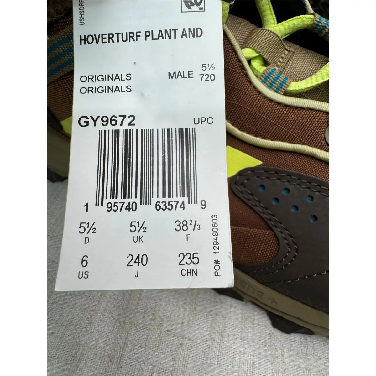 Adidas shoes - adidas Response Hoverturf - Response Hoverturf - GY9672 - Brown 3