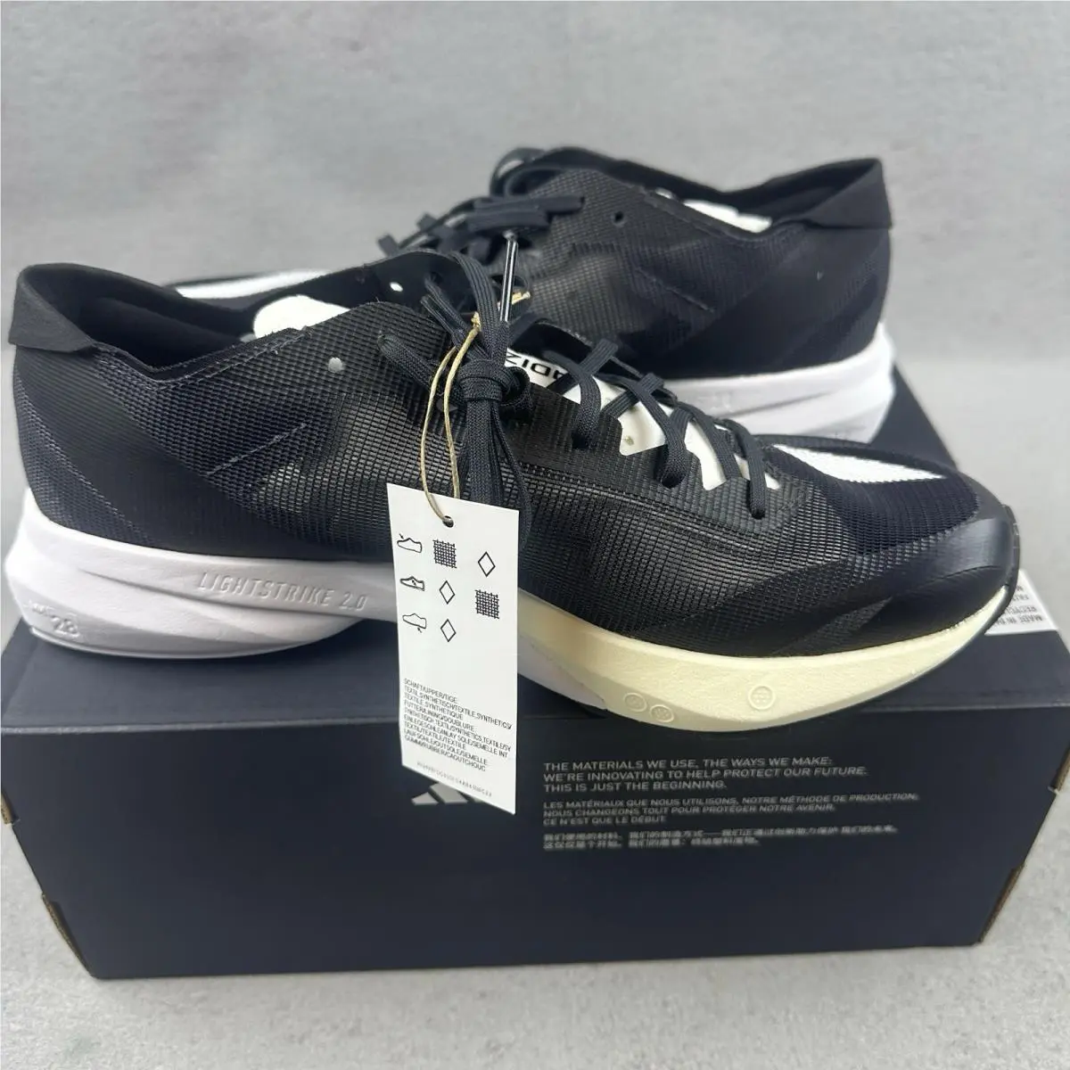 Adidas shoes - adidas adizero Adios - adizero Adios - ID6902 - Black 3