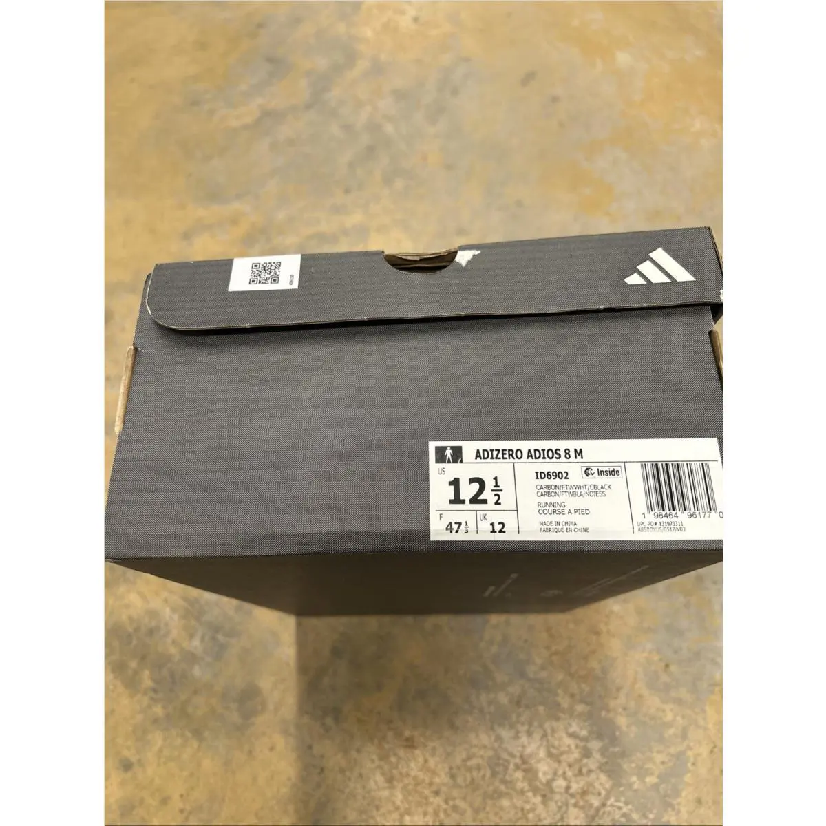 Adidas shoes - adidas Adizero Adios 8 - Adizero Adios - ID6902 - Black (UPC: 0196464961770) 3