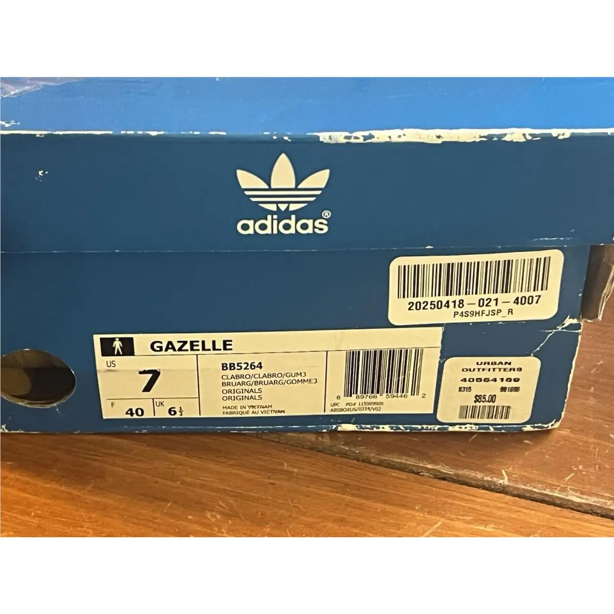 Adidas shoes - adidas Gazelle - Gazelle - BB5264 - Brown 6