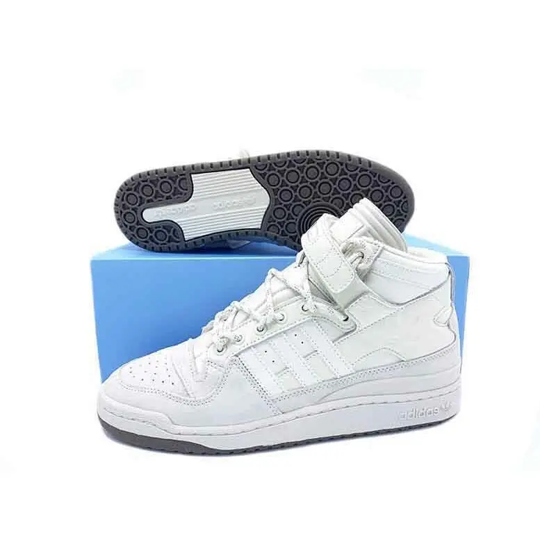 Adidas shoes - adidas Forum Mid - Forum Mid - GW2857 - White, Manufacturer: Alumina, Cream White, Gum (UPC: 195732616749) 9