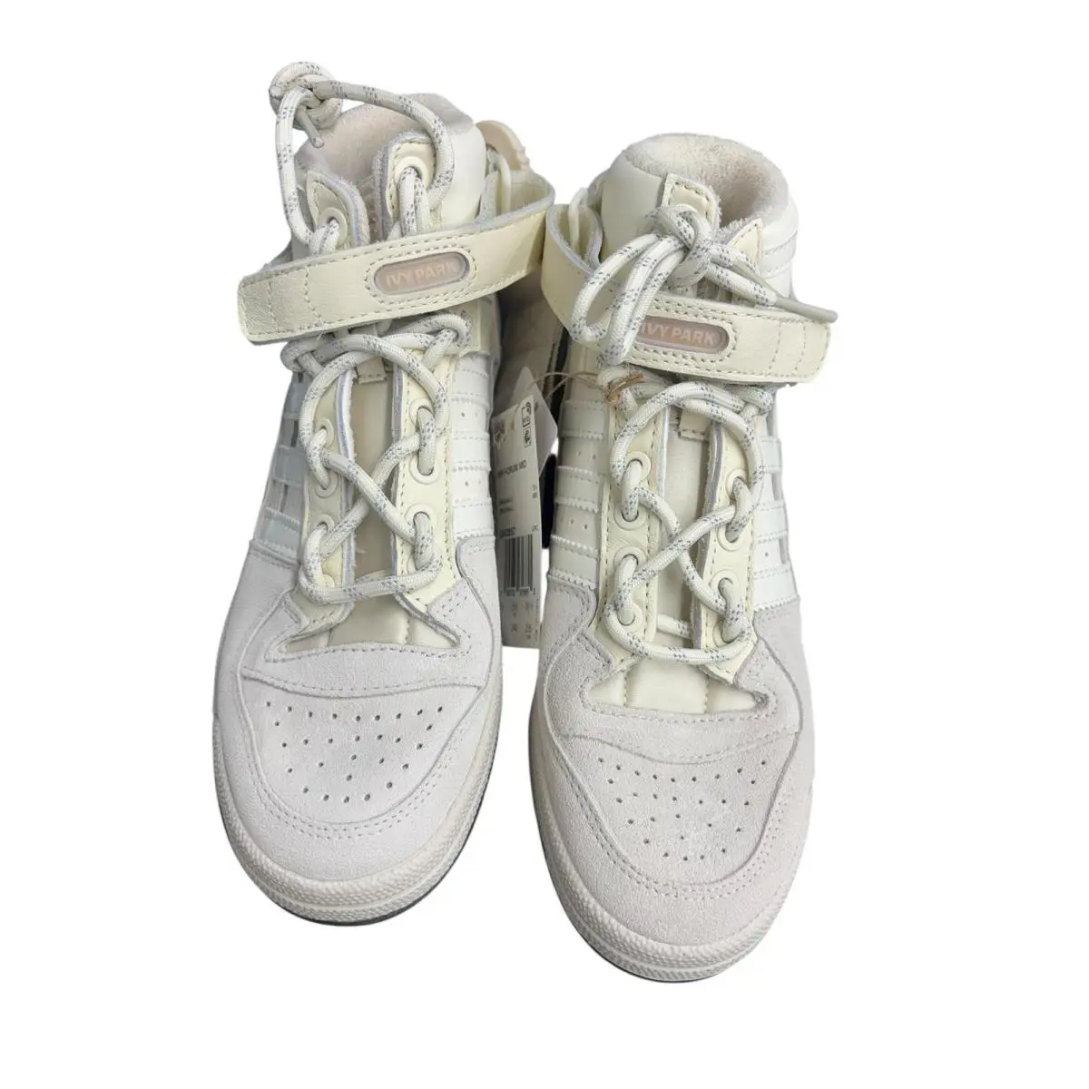 Adidas shoes - Ivy Forum Mid - Ivy Forum Mid - GW2857 - Aluminimum/Court White/Brown (UPC: 195732616855) 8