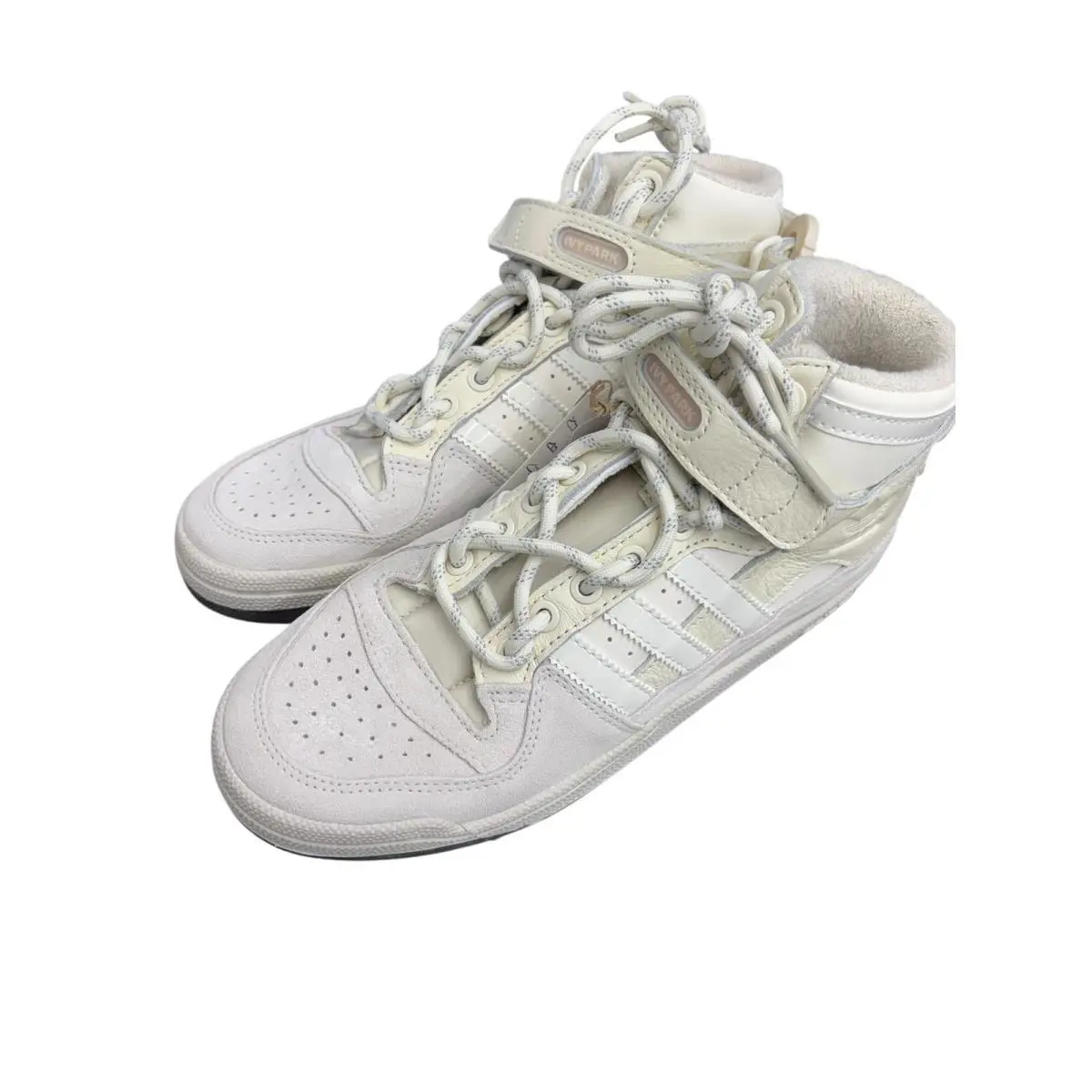 Adidas shoes - Ivy Forum Mid - Ivy Forum Mid - GW2857 - Aluminimum/Court White/Brown (UPC: 195732616855) 4