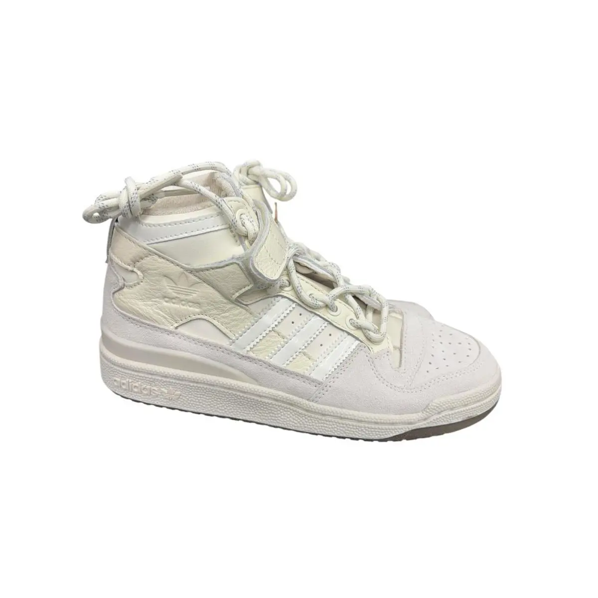 Adidas shoes - Ivy Forum Mid - Ivy Forum Mid - GW2857 - Aluminimum/Court White/Brown (UPC: 195732616855) 6