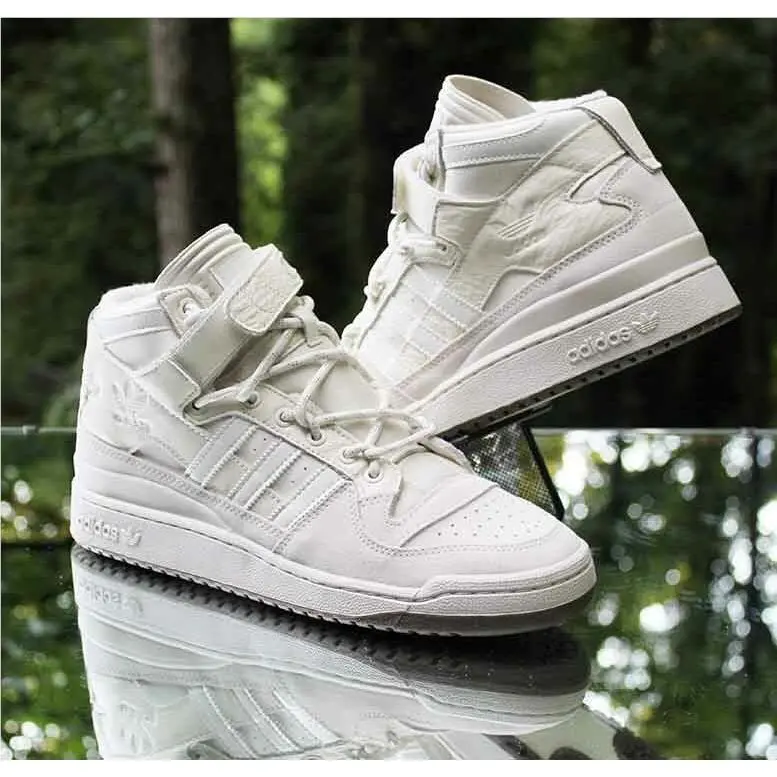 Adidas shoes - adidas Forum Mid - Forum Mid - GW2857 - White, Manufacturer: Alumina, Cream White, Gum (UPC: 195732616749) 0