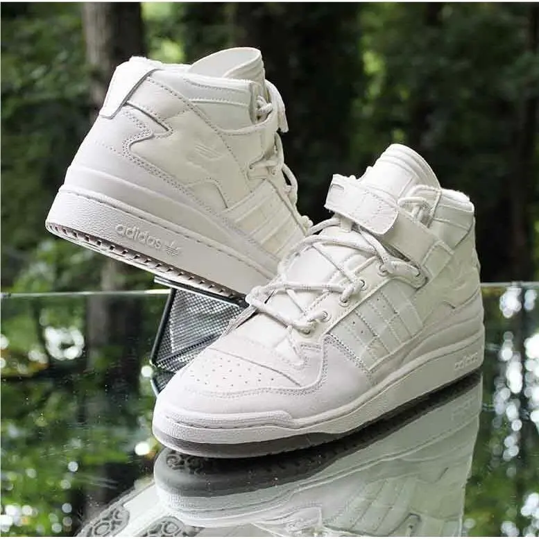 Adidas shoes - adidas Forum Mid - Forum Mid - GW2857 - White, Manufacturer: Alumina, Cream White, Gum (UPC: 195732616749) 1