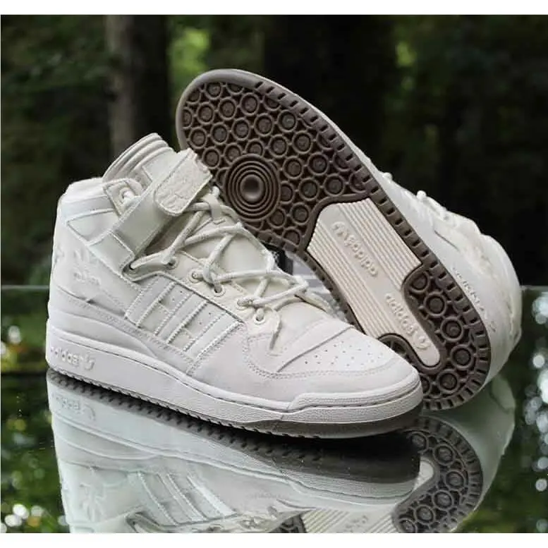 Adidas shoes - adidas Forum Mid - Forum Mid - GW2857 - White, Manufacturer: Alumina, Cream White, Gum (UPC: 195732616749) 2