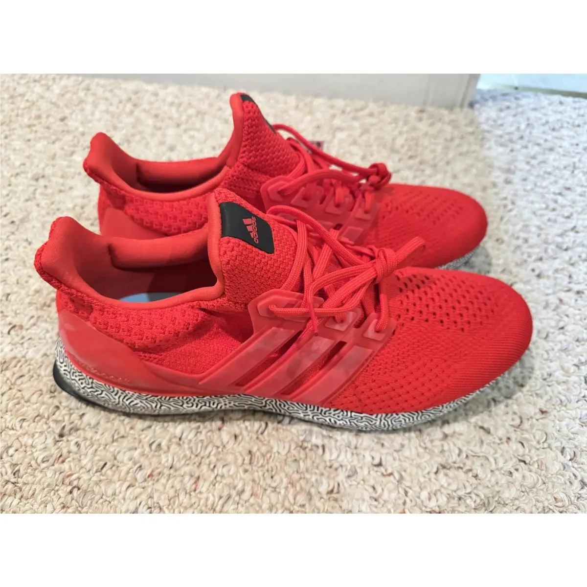 Adidas Ultraboost Dna Men`s Athletic/running Shoes Red Size 11