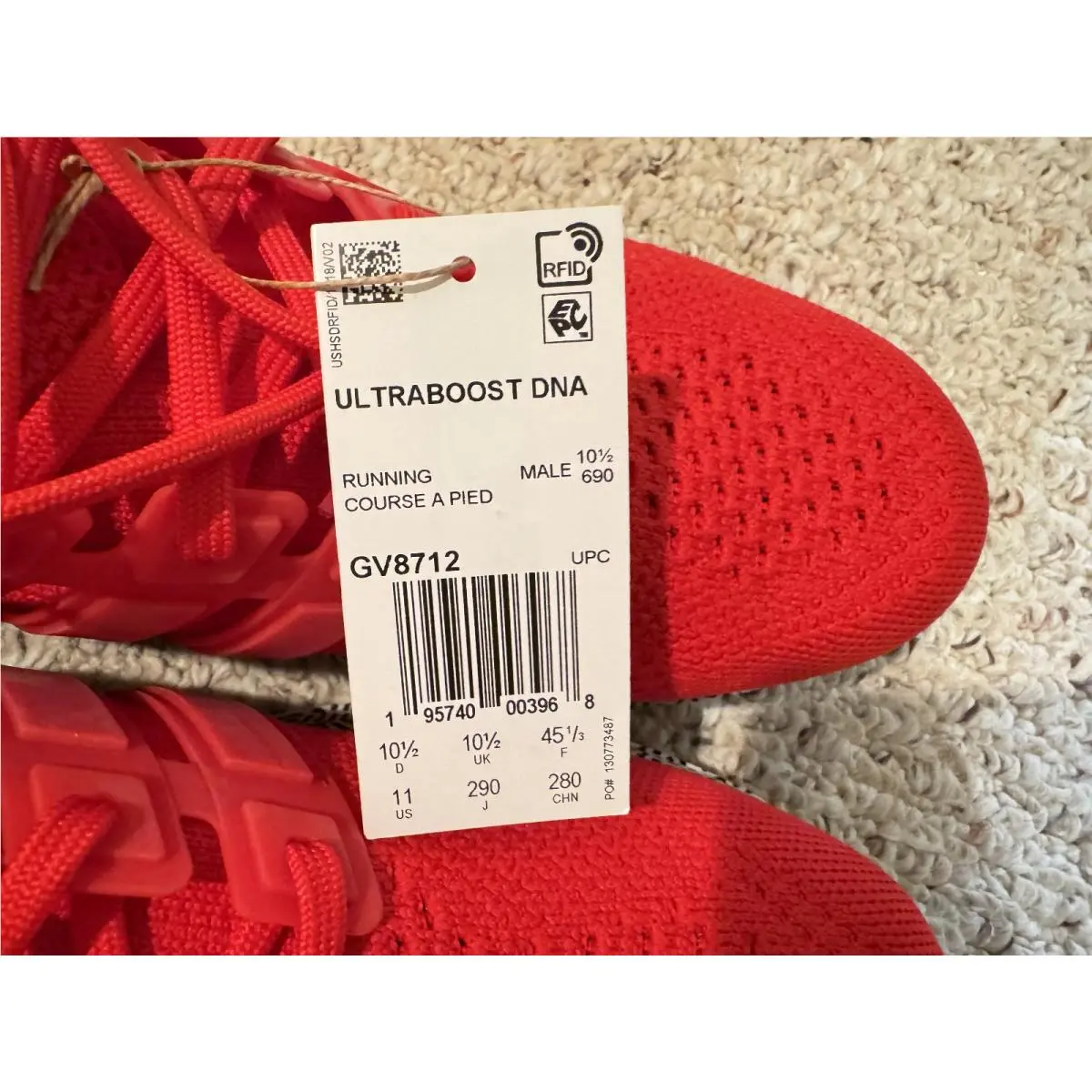 Adidas shoes - adidas UltraBoost DNA - UltraBoost DNA - Red 4