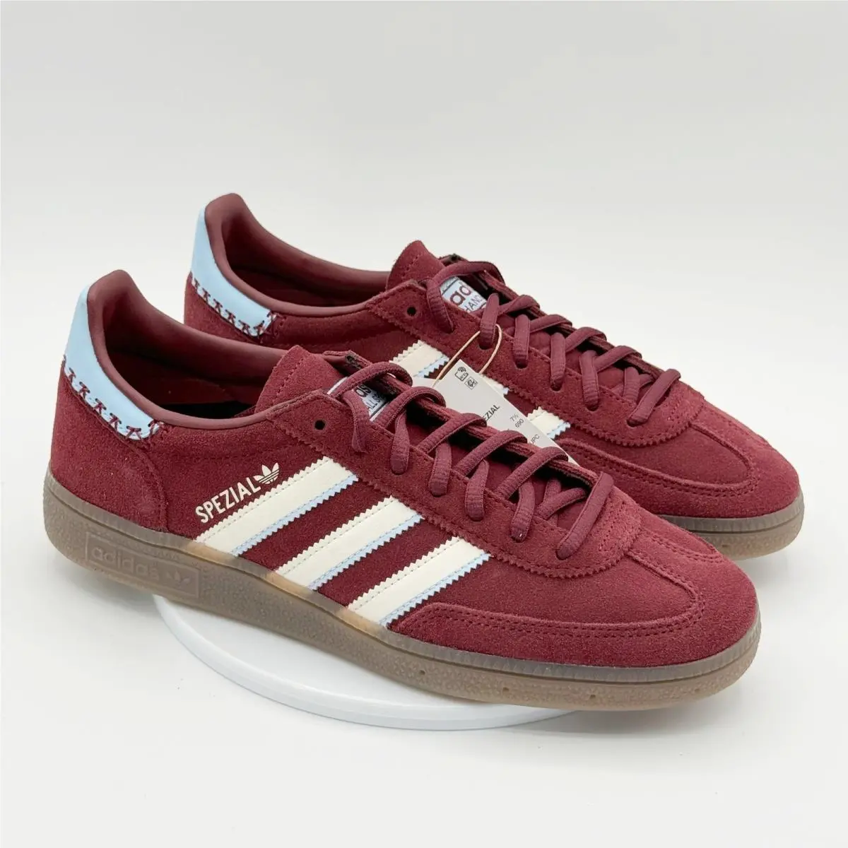 Adidas Originals Handball Spezial Shadow Red Off White Clear Sky JS5042 Men`s 10