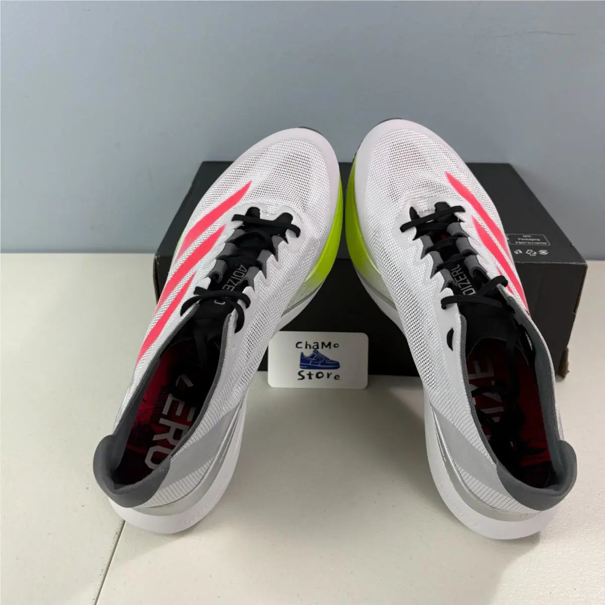 Adidas shoes - adidas Adizero Boston 12 - Adizero Boston - JI4472 - Gray 4