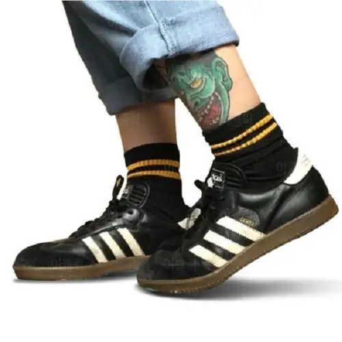 Adidas Samba Classic Low Sneaker Unisex Men 5.5 = Women 7 Shoes Black/white/