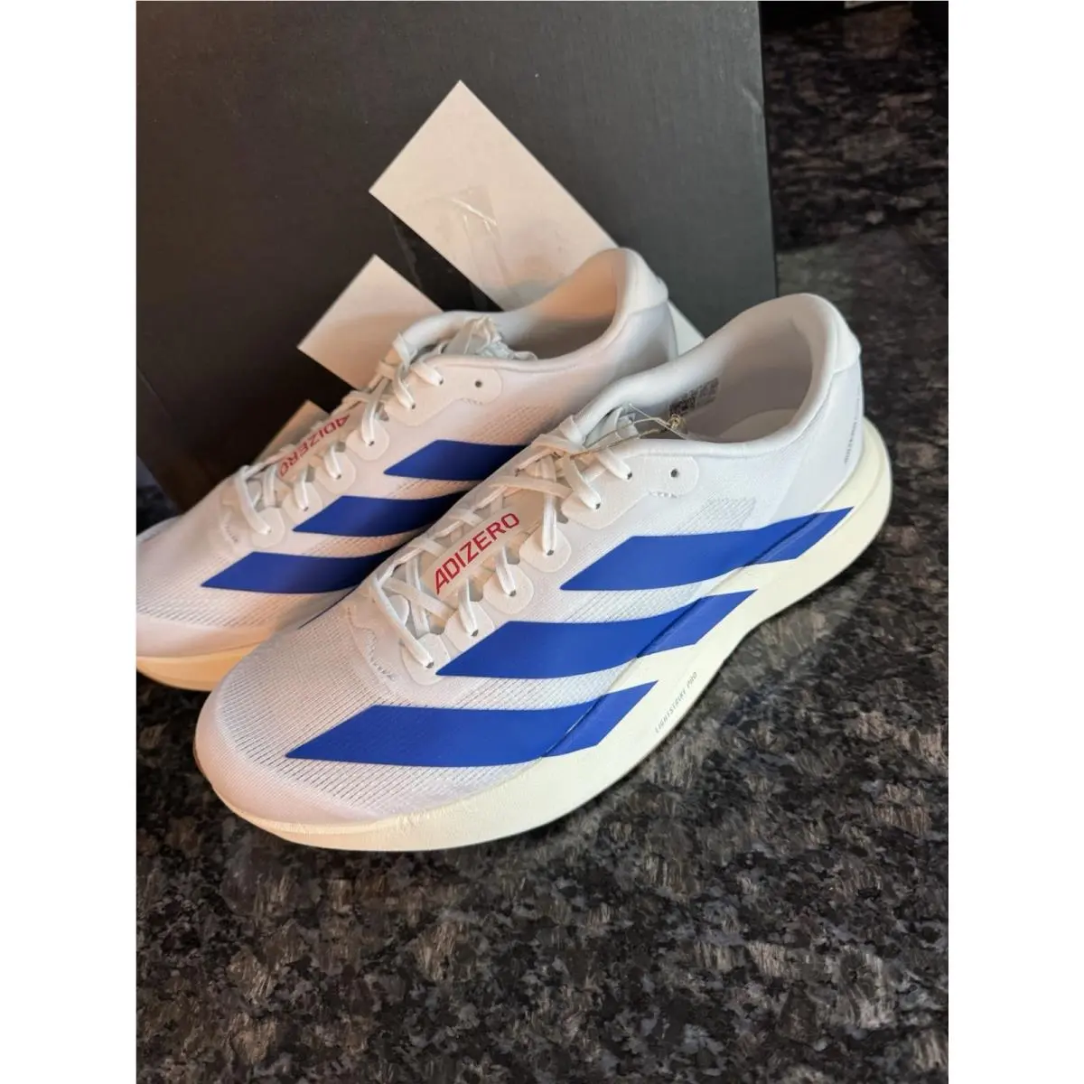 Adidas shoes - adidas Adizero - Adizero - JS4494 - White Blue 0