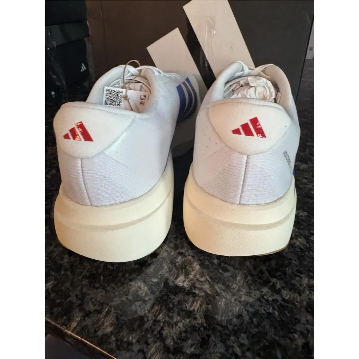 Adidas shoes - adidas Adizero - Adizero - JS4494 - White Blue 2