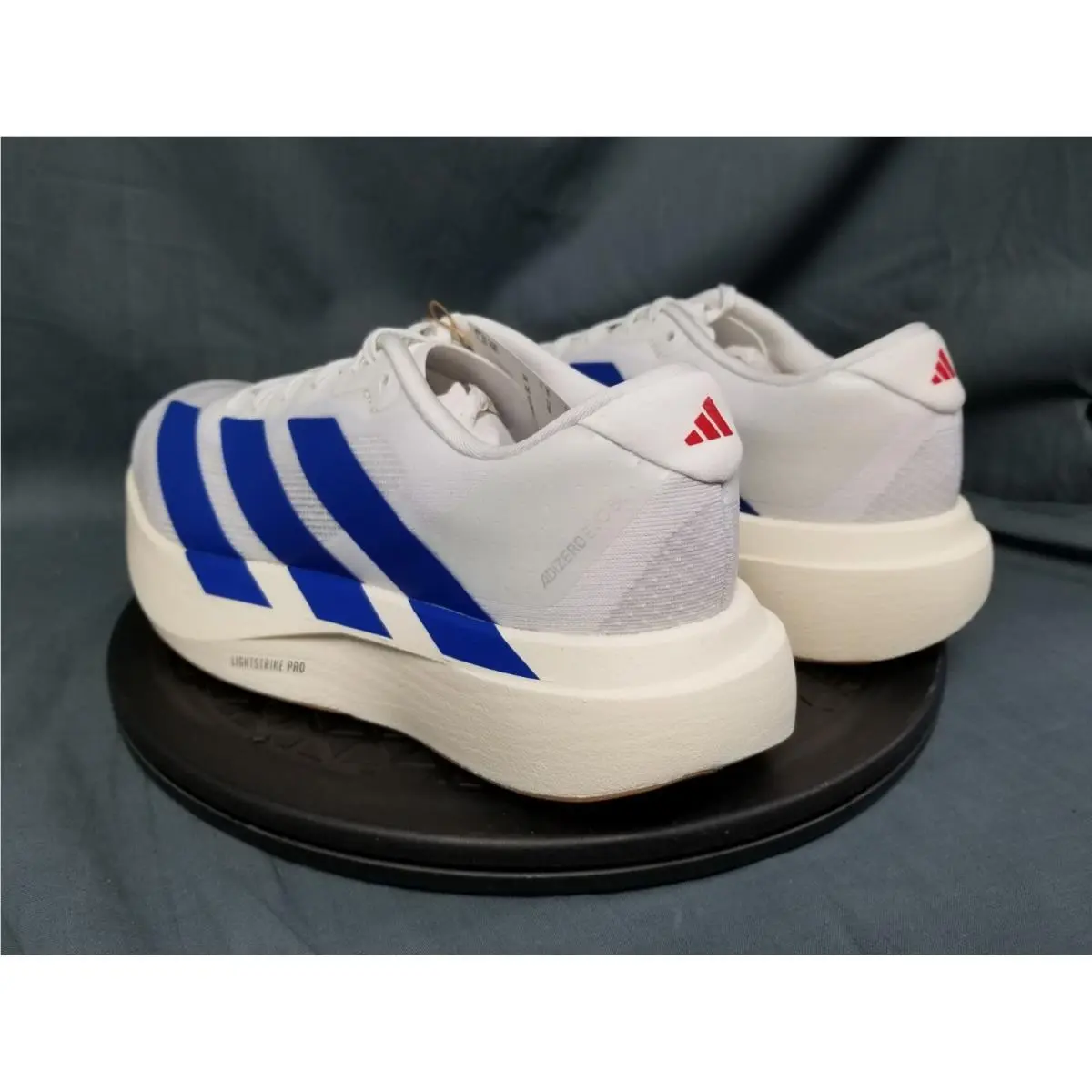 Adidas shoes - adidas Adizero - Adizero - JS4494 - Cloud White/Royal Blue/Pure Ruby (UPC: 197620387700) 4