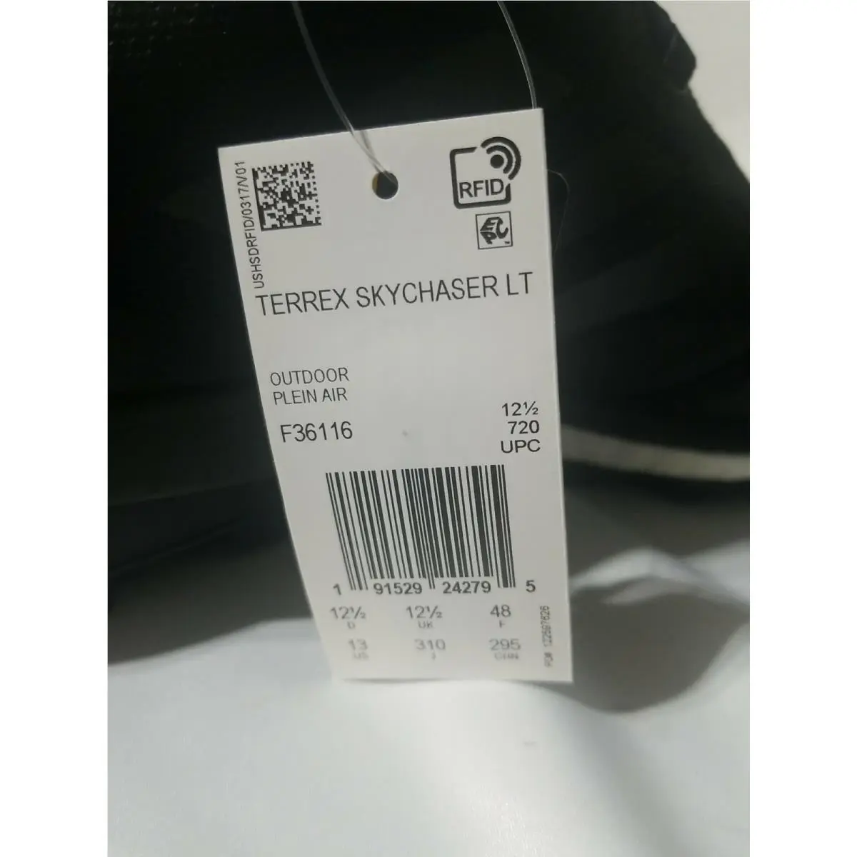Adidas shoes - Terrex Skychaser Lt - Terrex Skychaser - Black/Black/Grey Four (UPC: 595529244795) 4