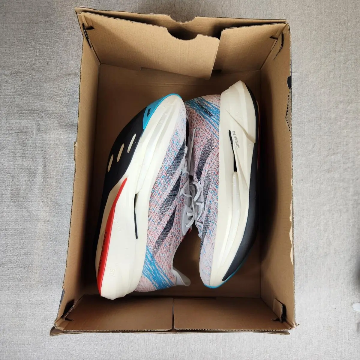 Adidas shoes - adidas Adizero Prime X - Adizero Prime - HP9709 - White, Manufacturer: Cloud White/Core Black/Lucid Cyan 17