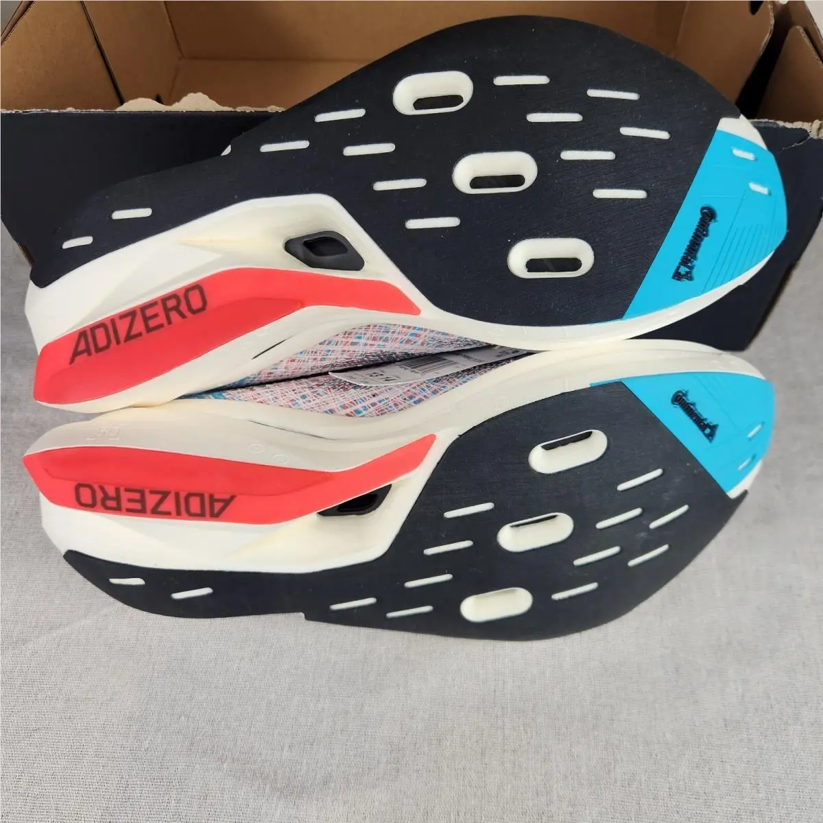 Adidas shoes - adidas Adizero Prime X - Adizero Prime - HP9709 - White, Manufacturer: Cloud White/Core Black/Lucid Cyan 13