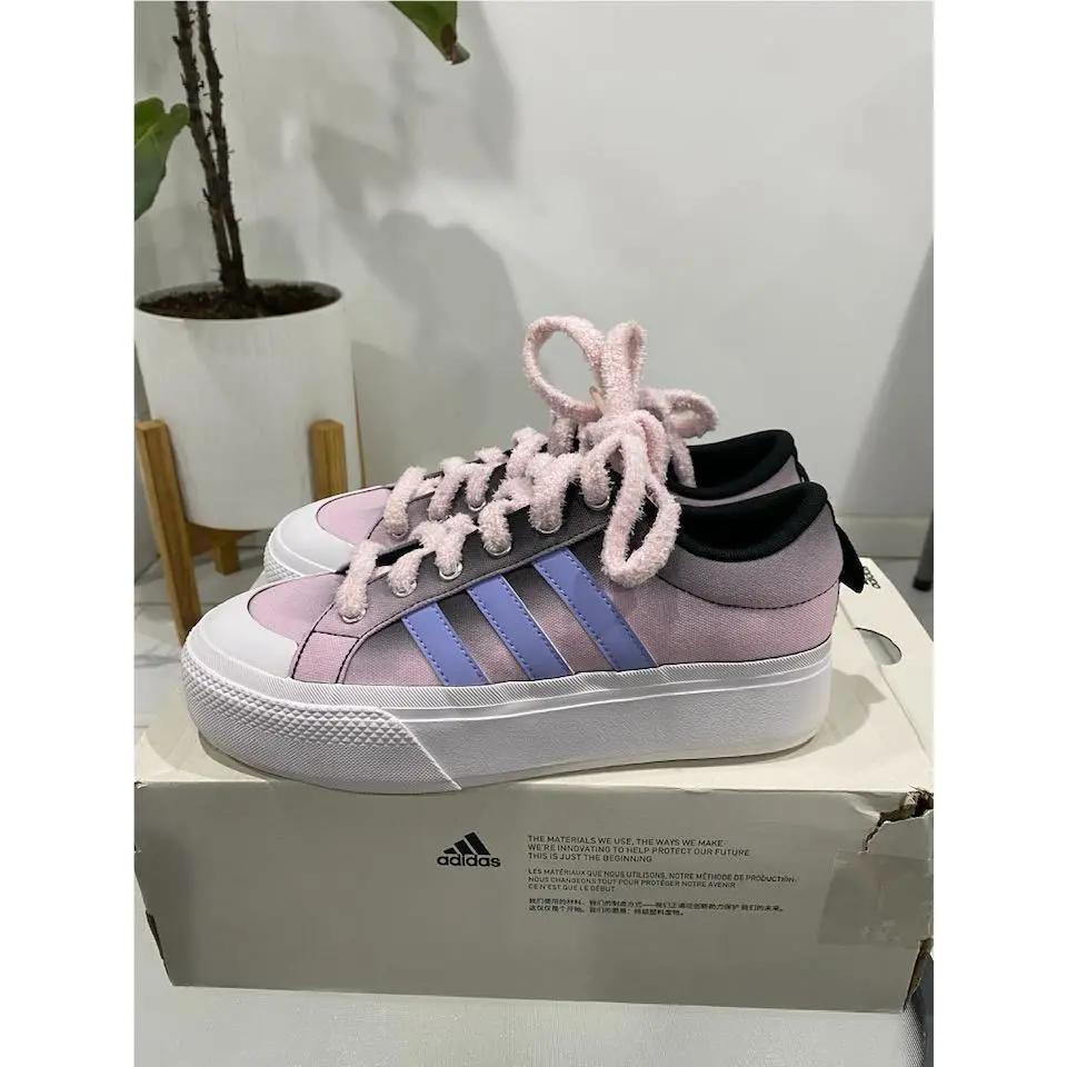 Adidas shoes - adidas Bravada - Bravada - Black/Blue Spark Met./Clear Pink 1