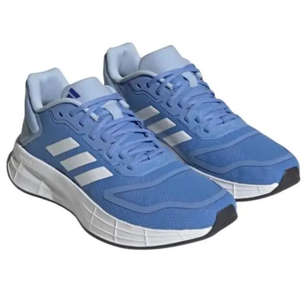 Adidas Duramo 10 Blue Running Shoes Size 6.5 Women`s Lightweight Comfortable H