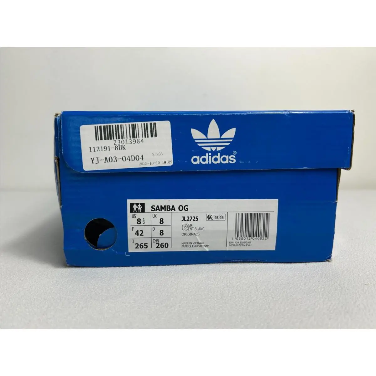 Adidas shoes - adidas Samba - Samba - White/Silver/Beige 11