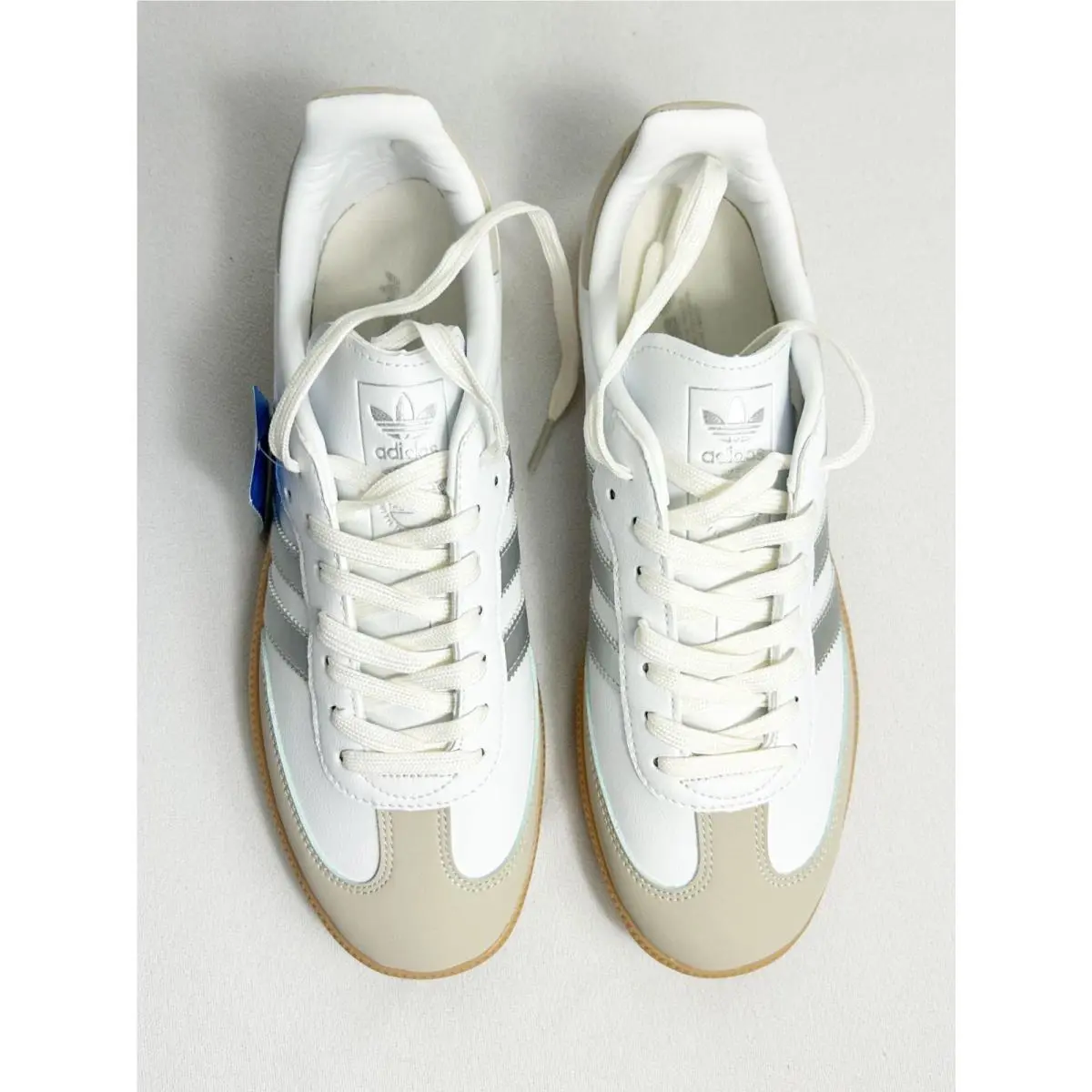 Adidas shoes - adidas Samba - Samba - White/Silver/Beige 1