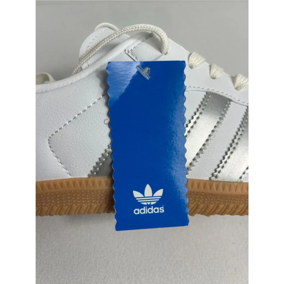 Adidas shoes - adidas Samba - Samba - White/Silver/Beige 3