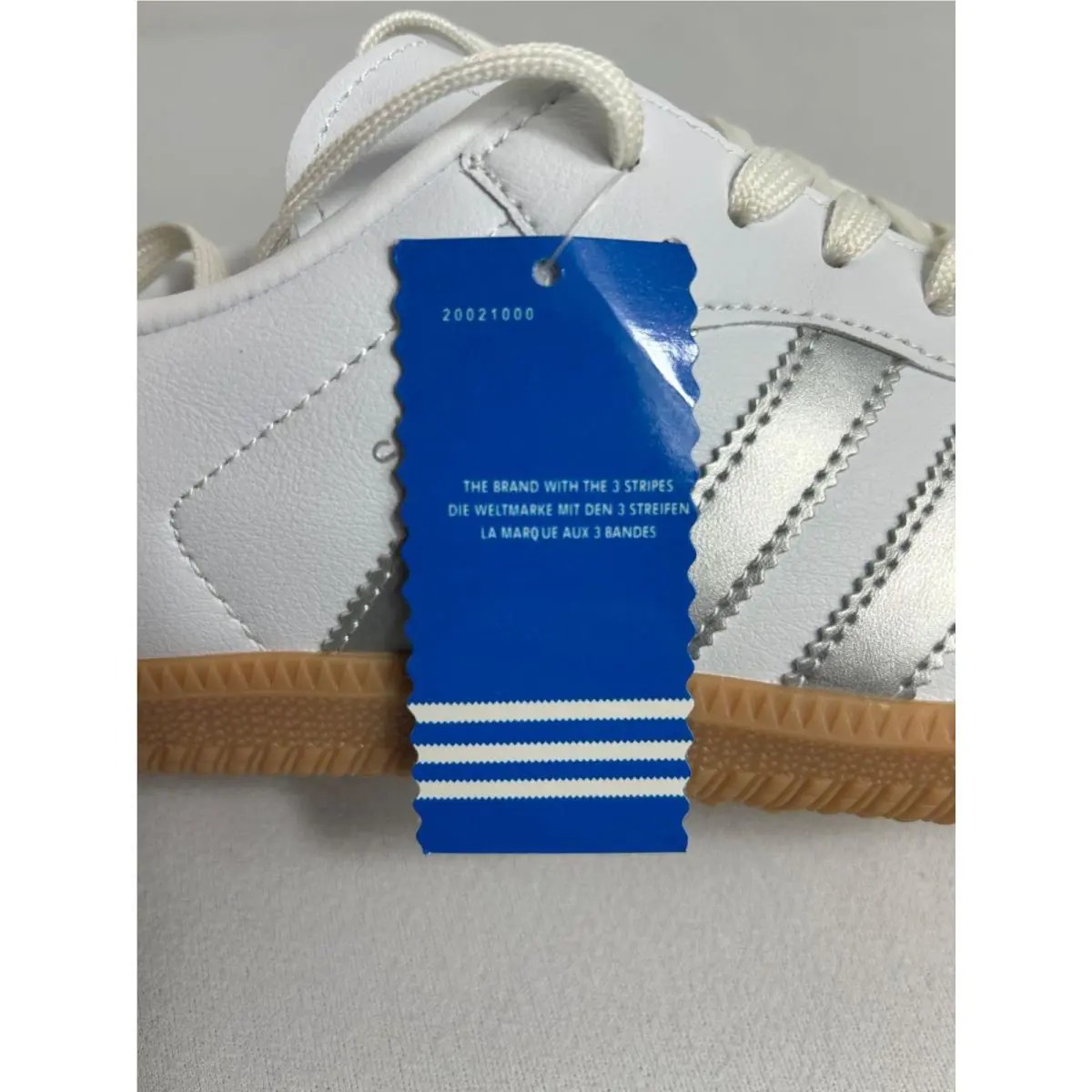 Adidas shoes - adidas Samba - Samba - White/Silver/Beige 4
