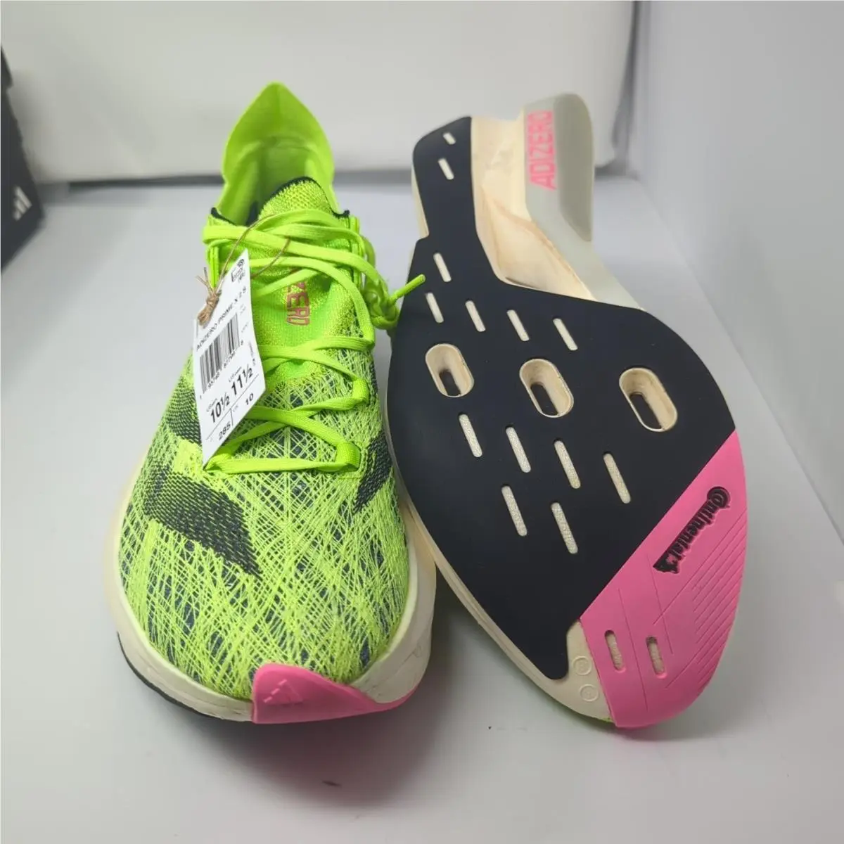 Adidas shoes - adidas Adizero Prime X - Adizero Prime - HP9708 - Green (UPC: 195748877998) 3