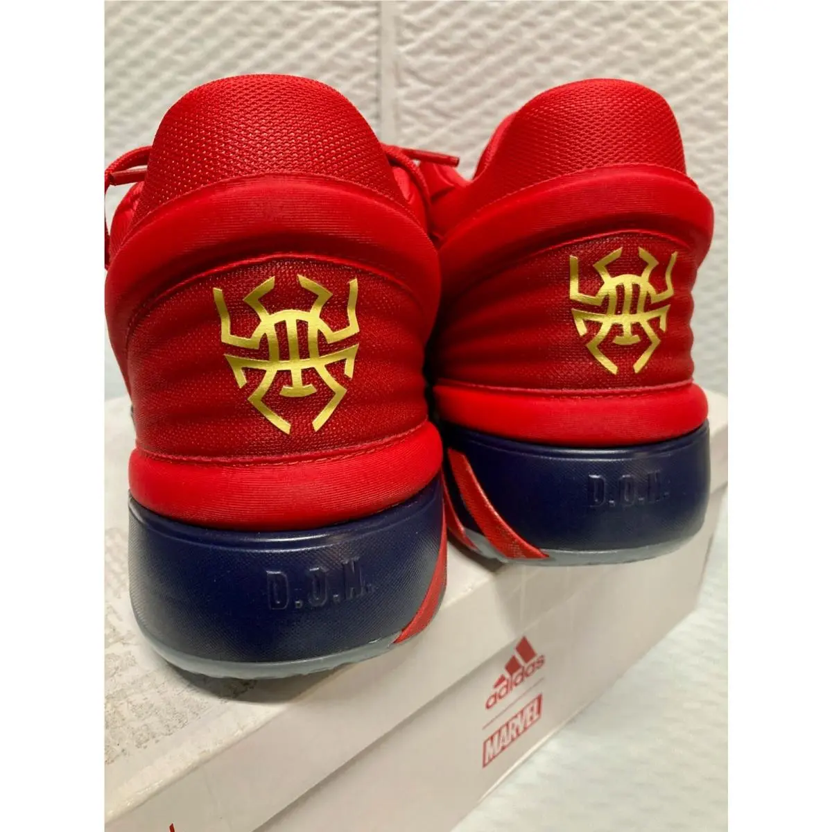 Adidas shoes - adidas D.O.N. Issue - Issue - FX6519 - Red, Manufacturer: Scarlett (UPC: 194813006813) 4