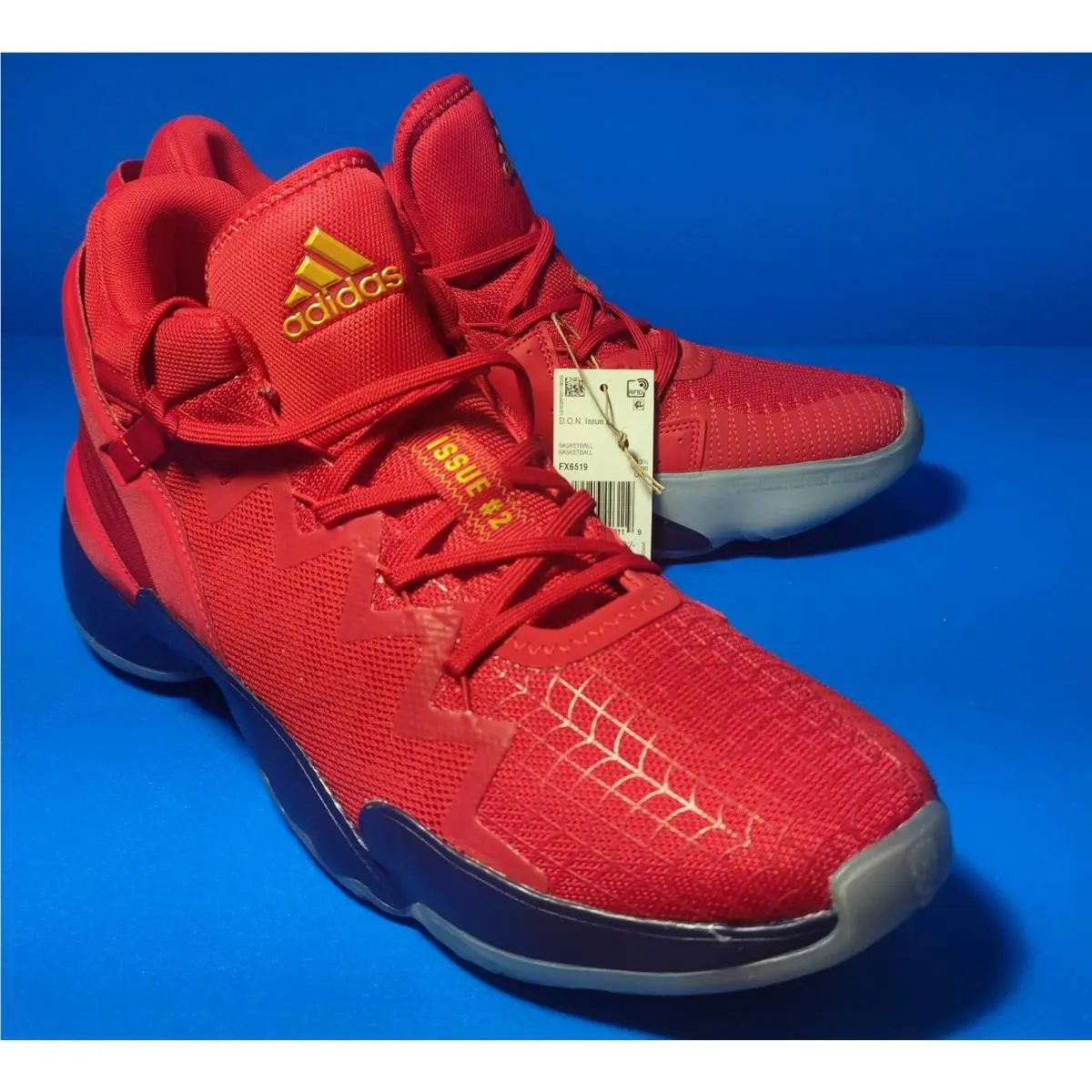 Adidas shoes - adidas D.O.N. Issue 2 - Issue - FX6519 - Red, Manufacturer: Scarlett (UPC: 194813006813) 1