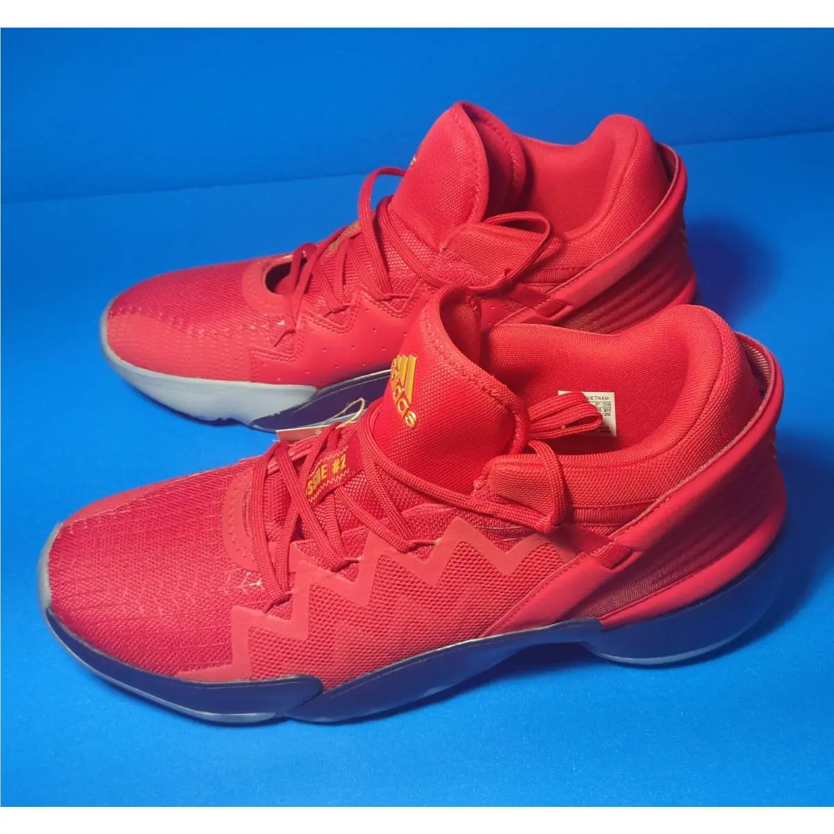 Adidas shoes - adidas D.O.N. Issue 2 - Issue - FX6519 - Red, Manufacturer: Scarlett (UPC: 194813006813) 4