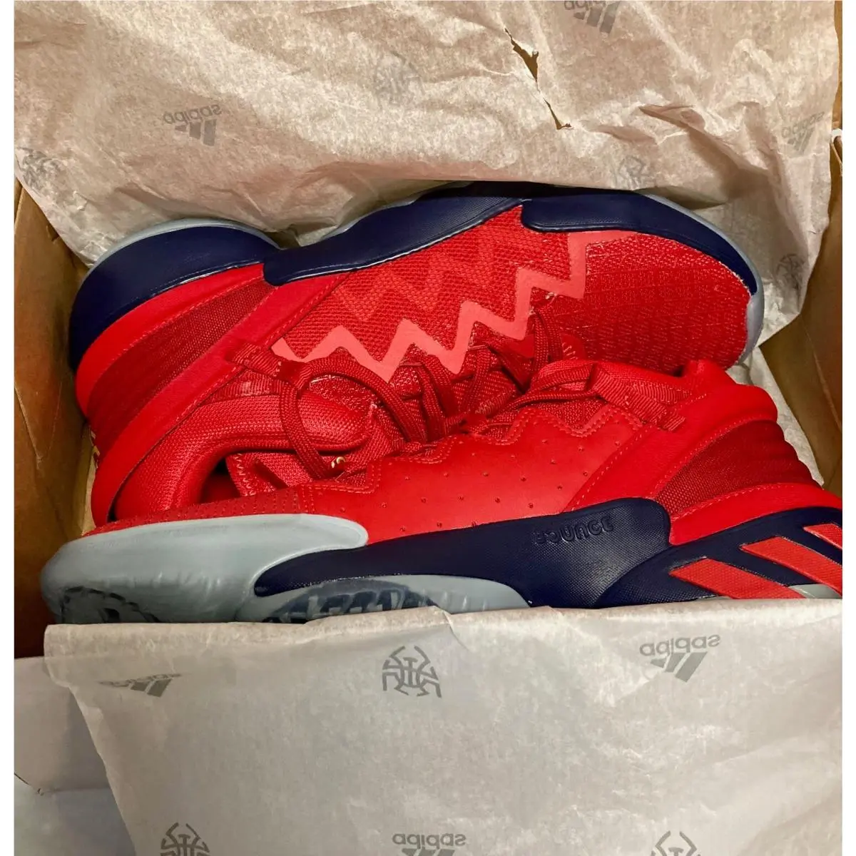 Adidas shoes - adidas D.O.N. Issue - Issue - FX6519 - Red, Manufacturer: Scarlett (UPC: 194813006813) 9