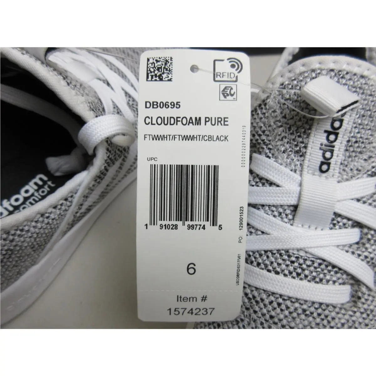 Adidas shoes - adidas Cloudfoam - Cloudfoam - White 7