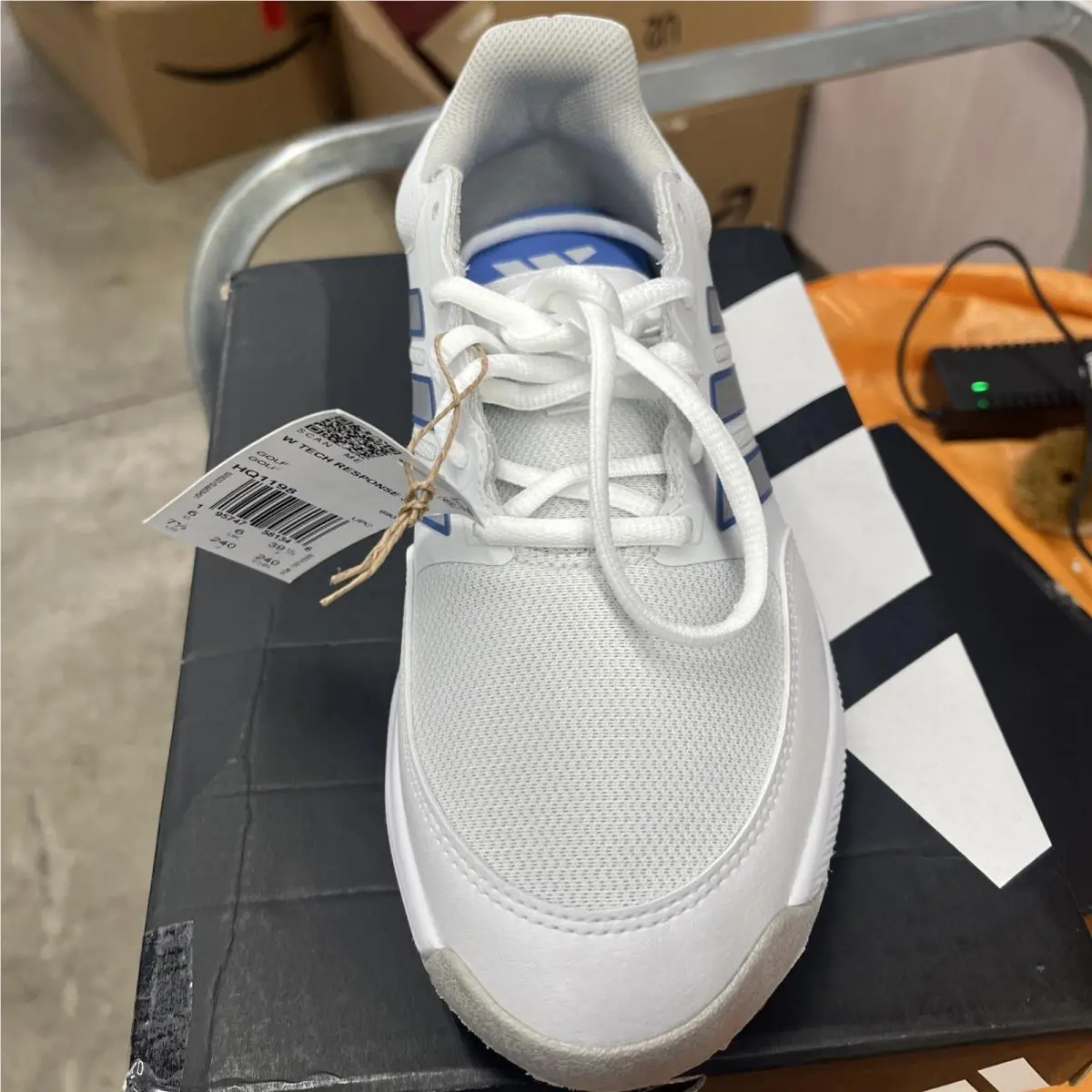 Woman`s Sneakers Athletic Shoes Adidas Golf Tech Response 3.0 Golf Shoes