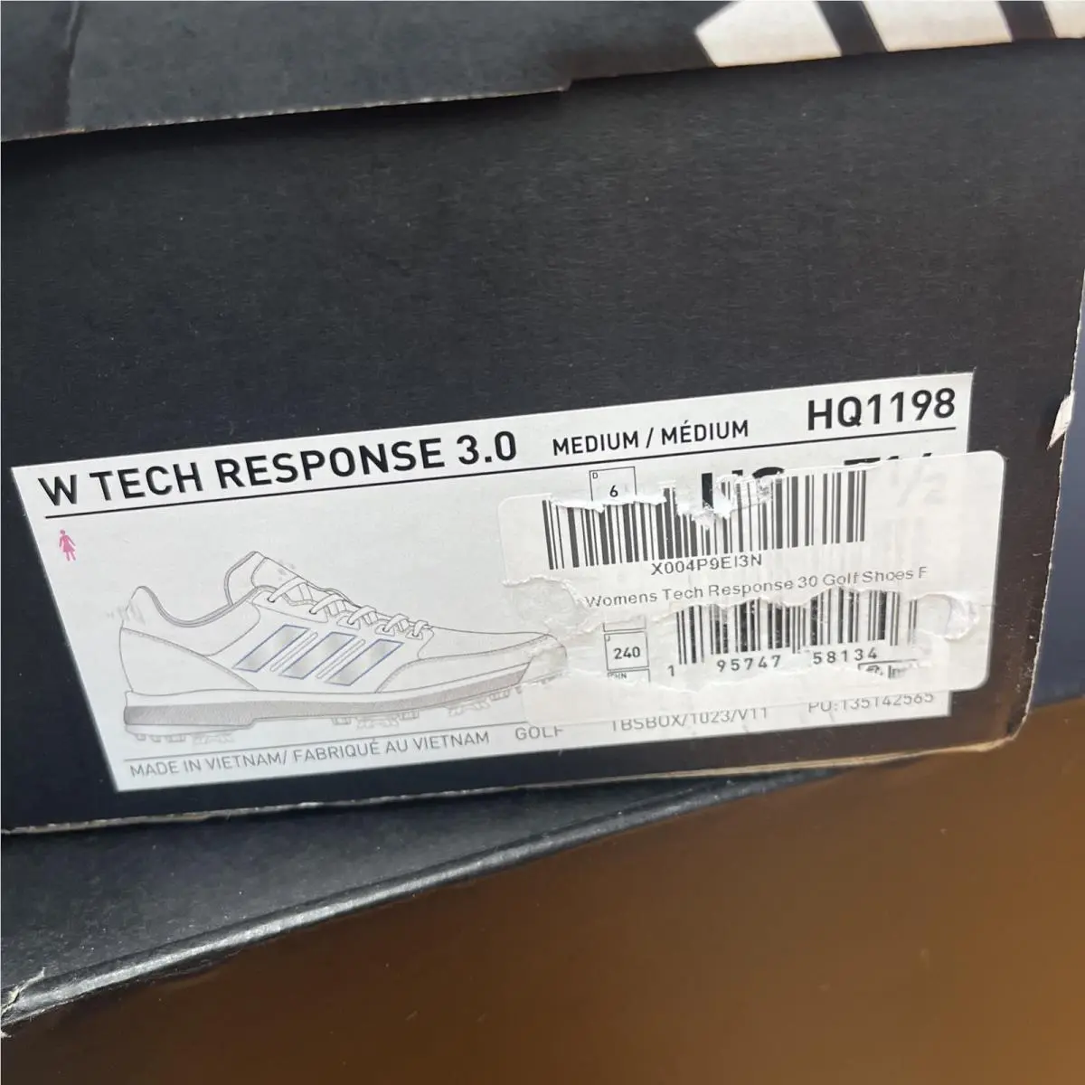 Adidas shoes - adidas Tech Response - Tech Response - Core Black/Footwear White/Silver Metallic 4