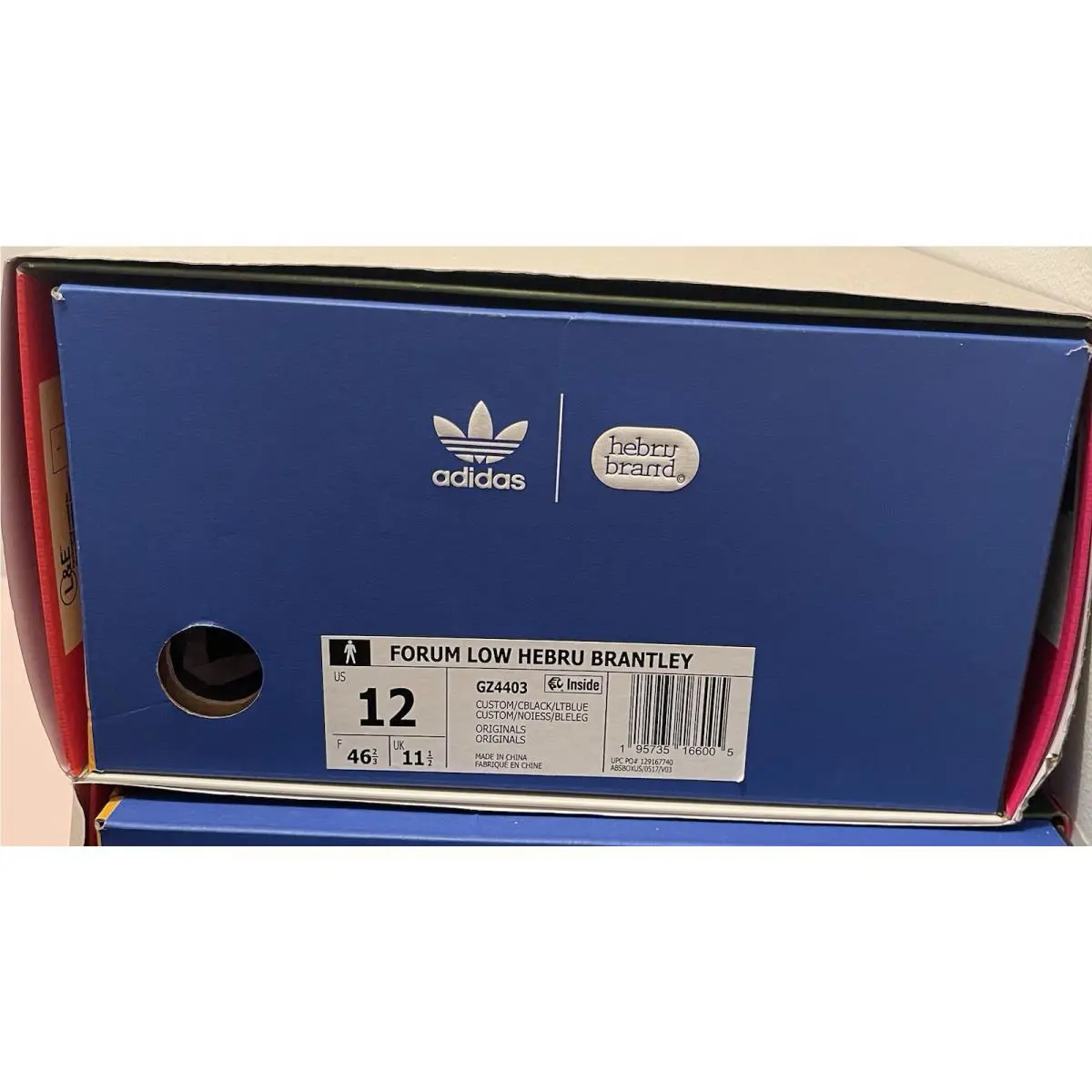 Adidas shoes - adidas Forum - Forum - GZ4403 - Blue, Manufacturer: Customized/Core Black/Light Blue 0