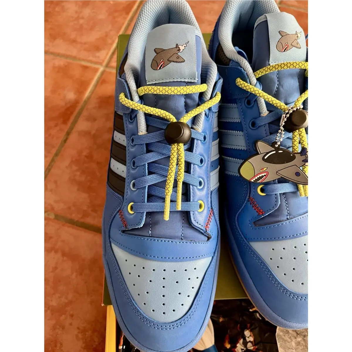 Adidas shoes - adidas Forum - Forum - GZ4403 - Blue, Manufacturer: Customized/Core Black/Light Blue 5